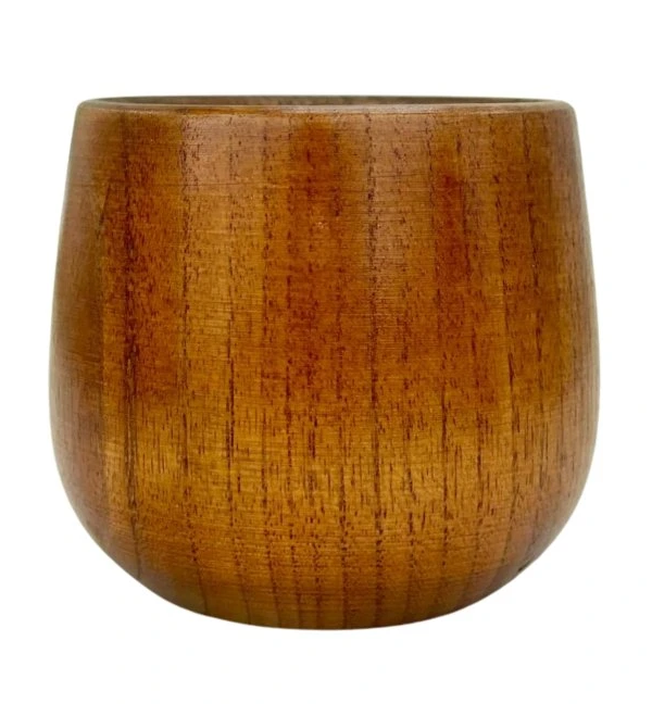 Kit mit Mate Behälter aus Holz, Mate-Tee Oñoirú und Bombilla