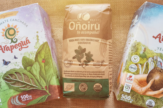 3 Packungen Mate-Tee je 500g